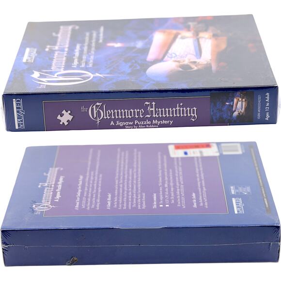 1993 Glenmore Haunting Jigsaw Puzzle Mystery Alan Robbins BePUZZLED 1000pc - Picture 4 of 10